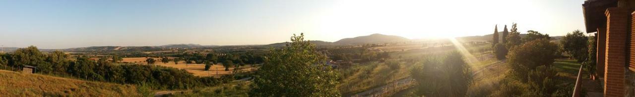 Apartamento Maremma Che Vista! Campagnatico Exterior foto